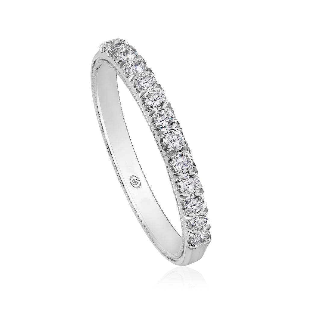 Thirteen Diamond Wedding Band