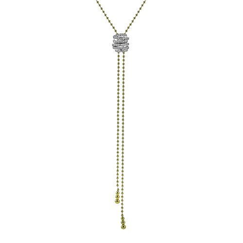 Necklace in 18k Gold with Diamonds