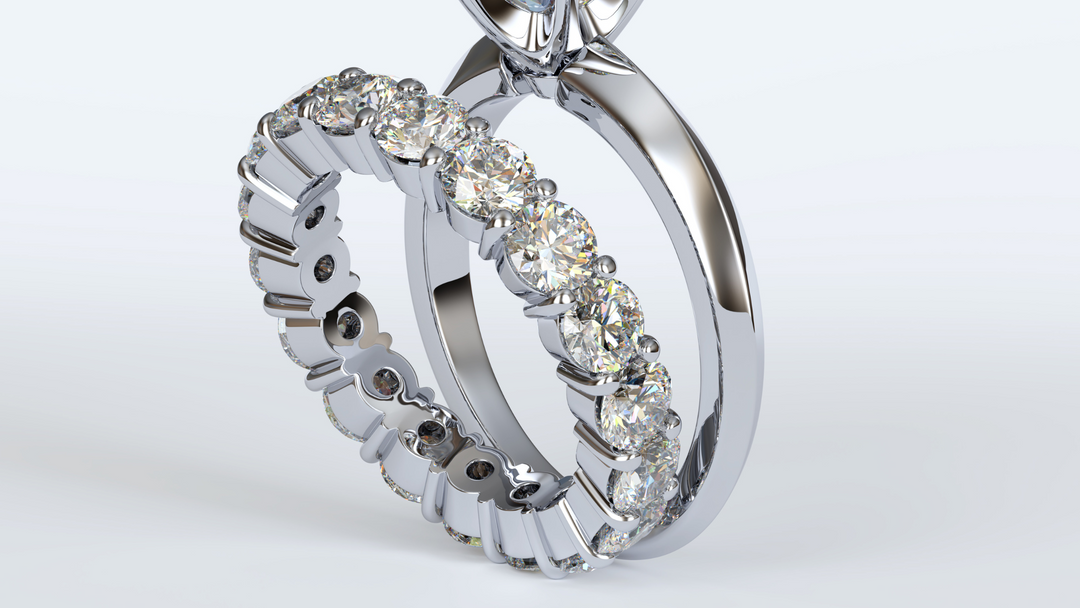 How to Wear Multiple Diamond Rings?