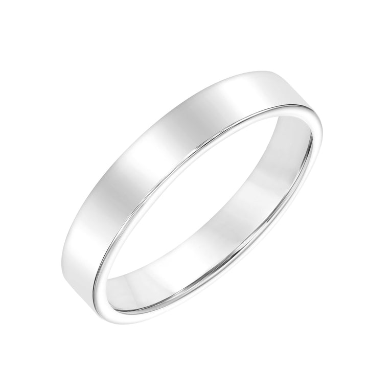 01-F050-G.01 - Goldman - Classic yet refined band with flat profile and bright polish finish