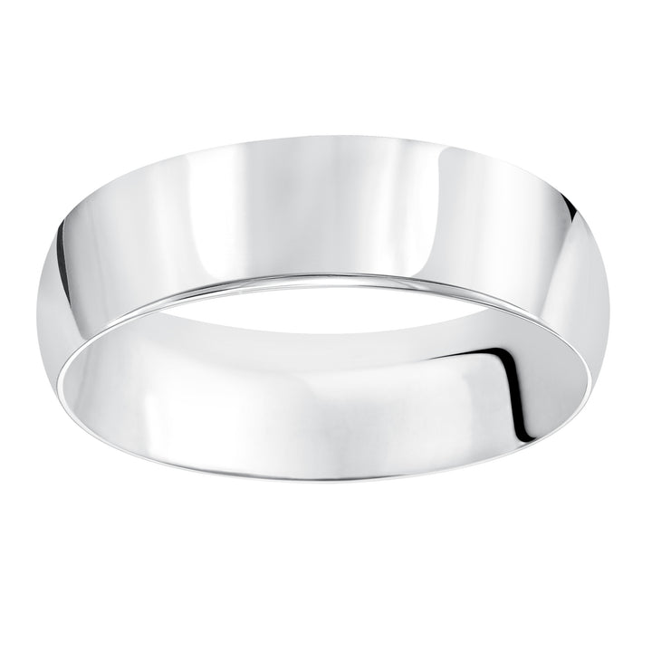 01-LPIR045-G.01 - Goldman - This timeless yet luxuriously domed, Comfort Fit, wedding band features a high polished finish.