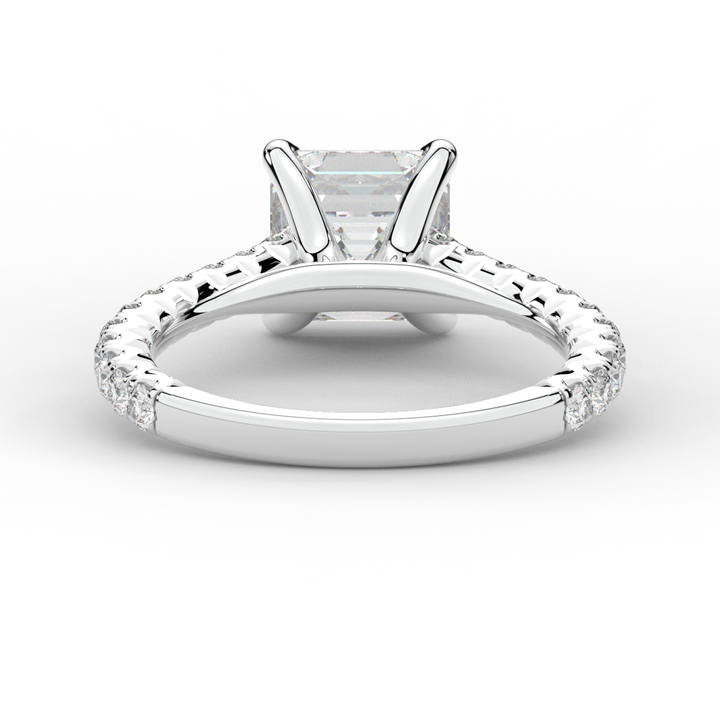 2.40CT.TW ASSCHER LAB DIAMOND ENGAGEMENT RING - Nazarelle