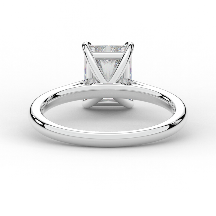 2.00CT RADIANT LAB DIAMOND SOLITAIRE ENGAGEMENT RING - Nazarelle