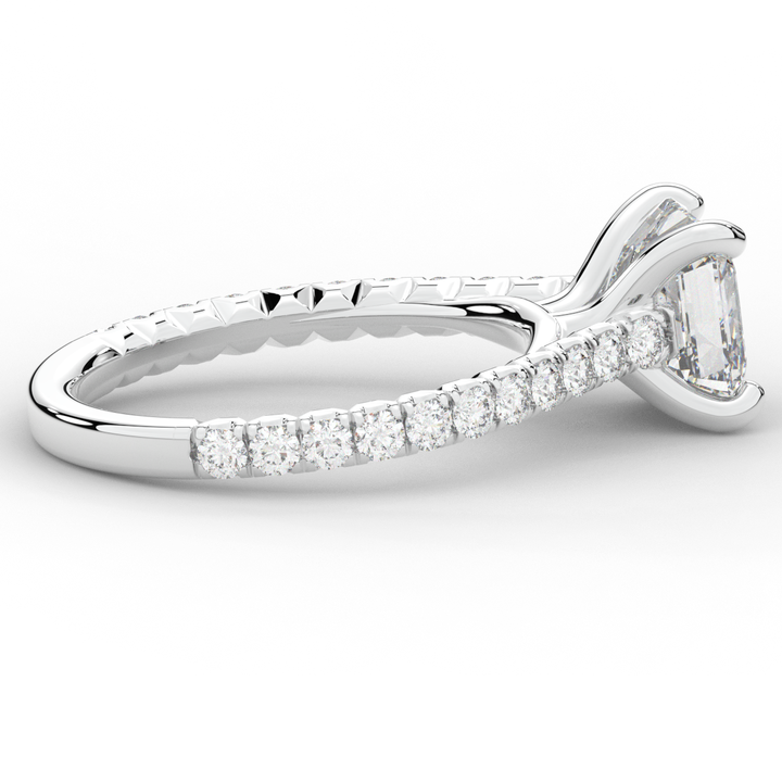 2.40CT.TW ASSCHER LAB DIAMOND ENGAGEMENT RING - Nazarelle
