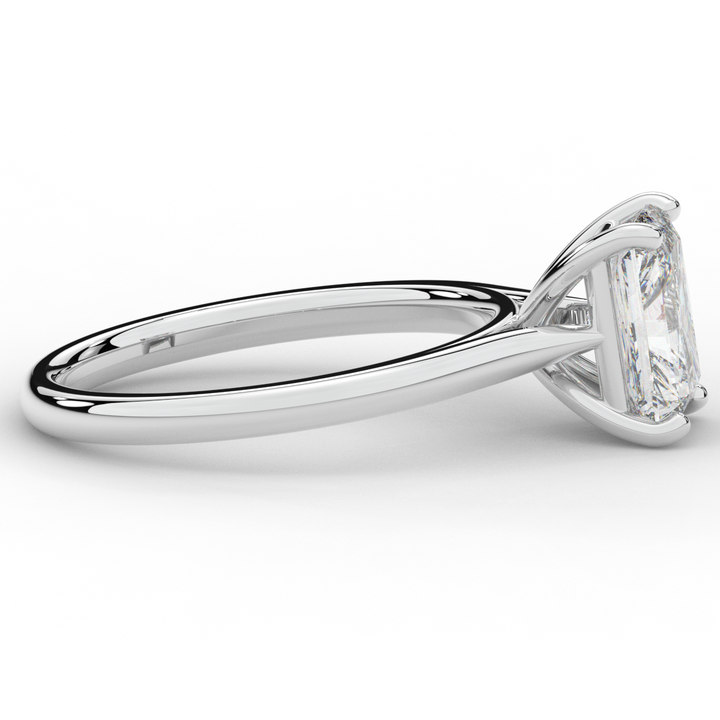 2.00CT RADIANT LAB DIAMOND SOLITAIRE ENGAGEMENT RING - Nazarelle