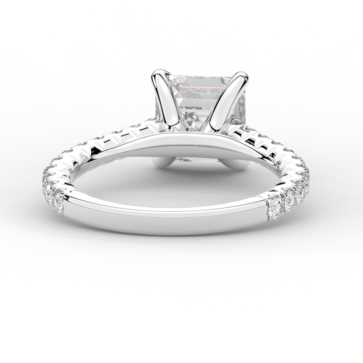 2.40CT.TW ASSCHER LAB DIAMOND ENGAGEMENT RING - Nazarelle