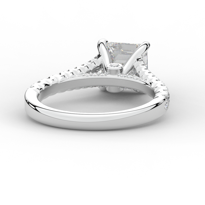 2.45CT.TW ASSCHER LAB DIAMOND ENGAGEMENT RING - Nazarelle