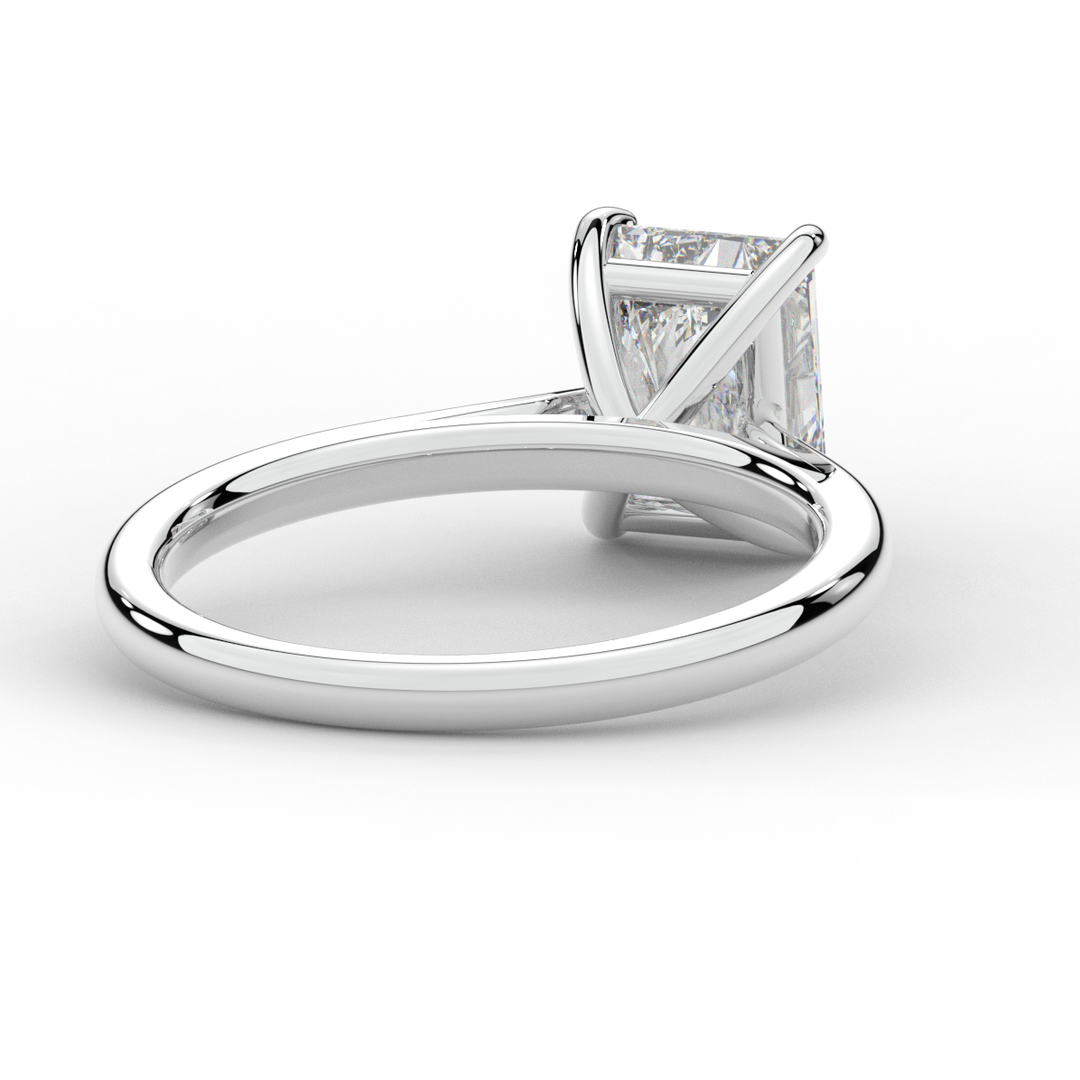 2.00CT RADIANT LAB DIAMOND SOLITAIRE ENGAGEMENT RING - Nazarelle