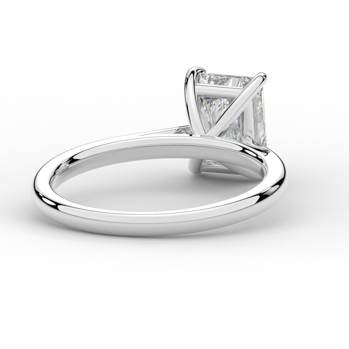 2.00CT RADIANT LAB DIAMOND SOLITAIRE ENGAGEMENT RING - Nazarelle