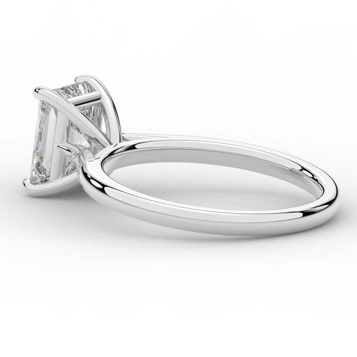 2.00CT RADIANT LAB DIAMOND SOLITAIRE ENGAGEMENT RING - Nazarelle