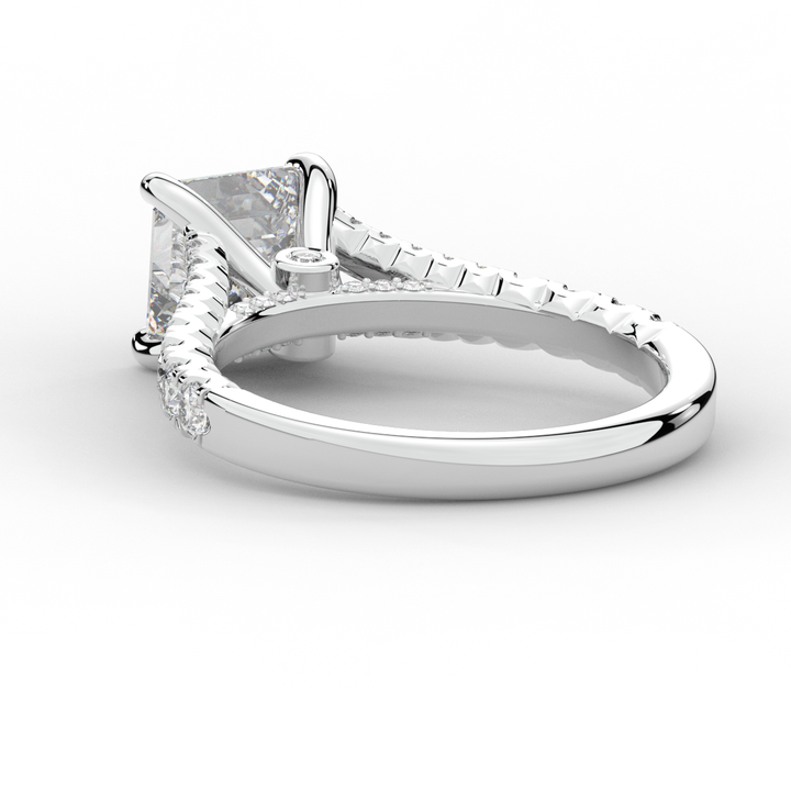 2.45CT.TW ASSCHER LAB DIAMOND ENGAGEMENT RING - Nazarelle