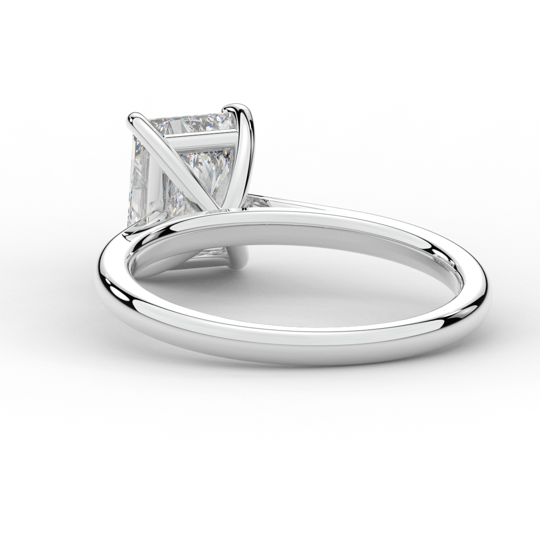 2.00CT RADIANT LAB DIAMOND SOLITAIRE ENGAGEMENT RING - Nazarelle