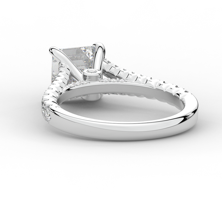 2.45CT.TW ASSCHER LAB DIAMOND ENGAGEMENT RING - Nazarelle