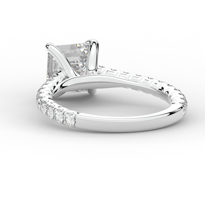 2.40CT.TW ASSCHER LAB DIAMOND ENGAGEMENT RING - Nazarelle