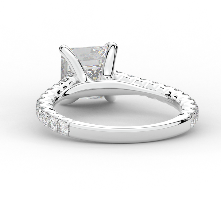 2.40CT.TW ASSCHER LAB DIAMOND ENGAGEMENT RING - Nazarelle