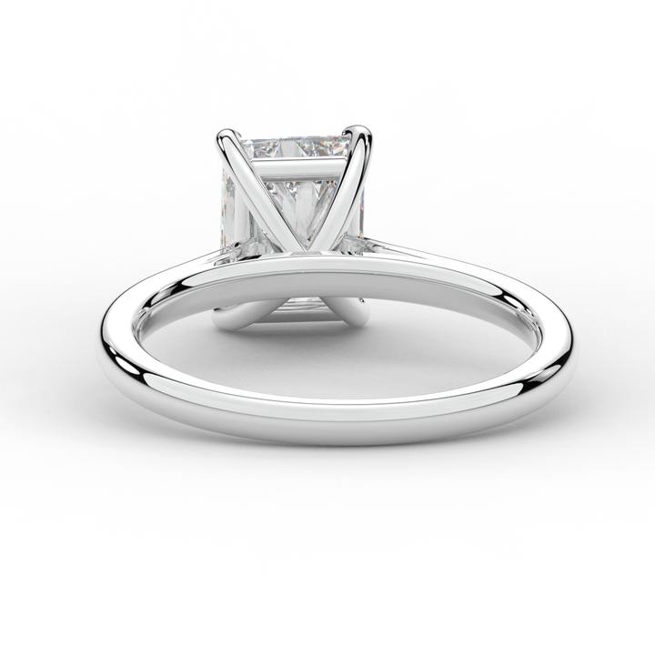 2.00CT RADIANT LAB DIAMOND SOLITAIRE ENGAGEMENT RING - Nazarelle