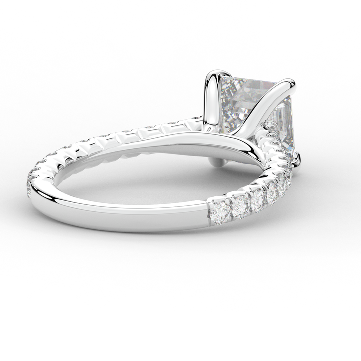 2.40CT.TW ASSCHER LAB DIAMOND ENGAGEMENT RING - Nazarelle