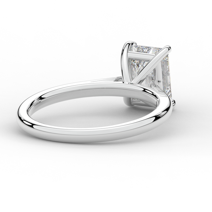 2.00CT RADIANT LAB DIAMOND SOLITAIRE ENGAGEMENT RING - Nazarelle