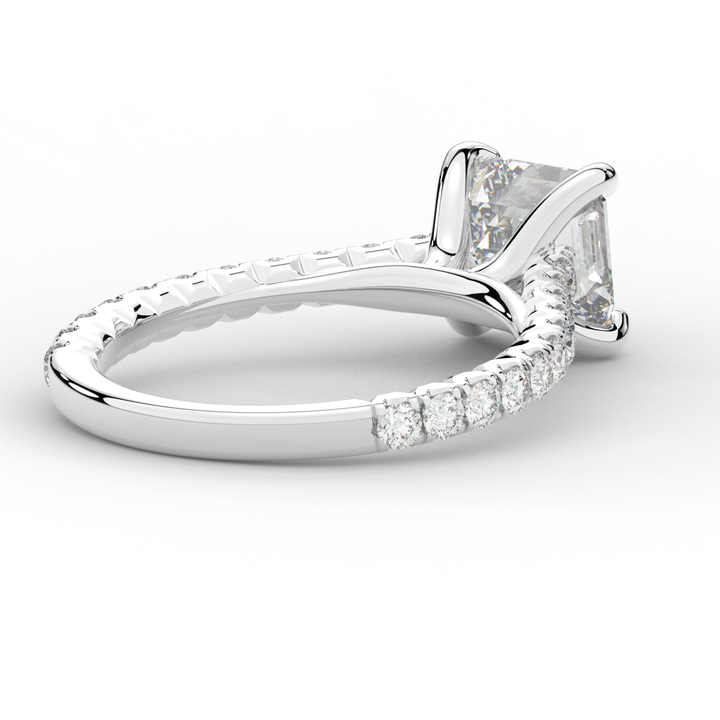 2.40CT.TW ASSCHER LAB DIAMOND ENGAGEMENT RING - Nazarelle