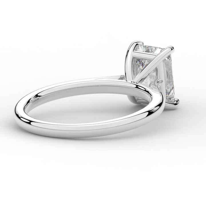 2.00CT RADIANT LAB DIAMOND SOLITAIRE ENGAGEMENT RING - Nazarelle