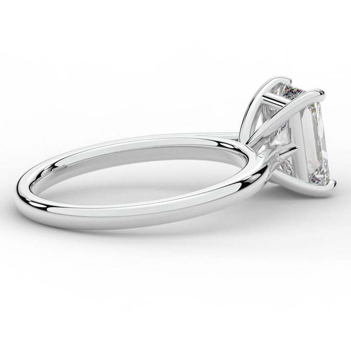 2.00CT RADIANT LAB DIAMOND SOLITAIRE ENGAGEMENT RING - Nazarelle