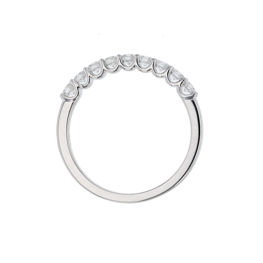 Diamond Row Wedding Band
