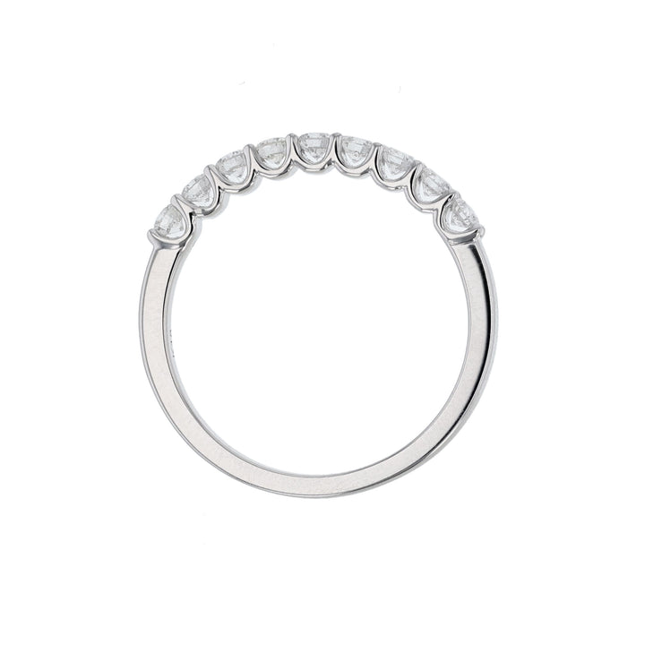 Diamond Row Wedding Band