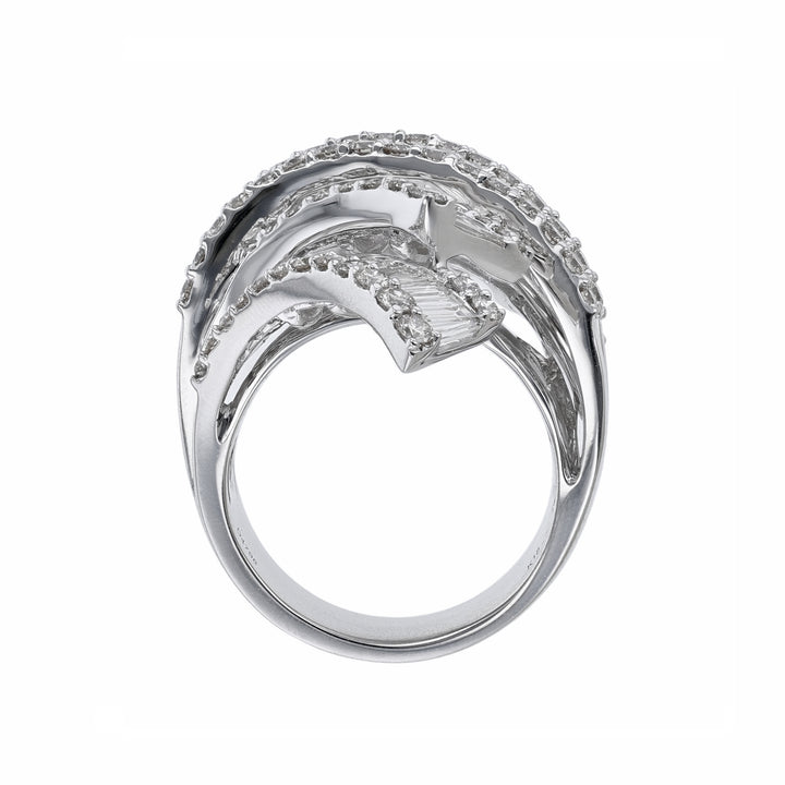 Wrap Round & Baguette Diamond Ring, 4.80ct.