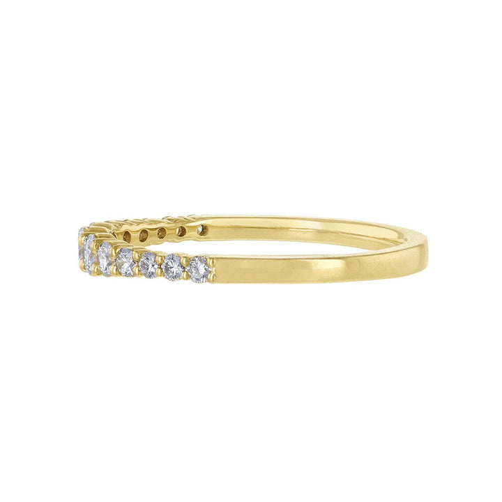 Gradient Round Cut Diamond Band