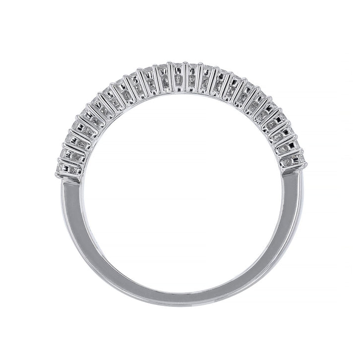 Round & Baguette Diamond Ring, 0.80ct.