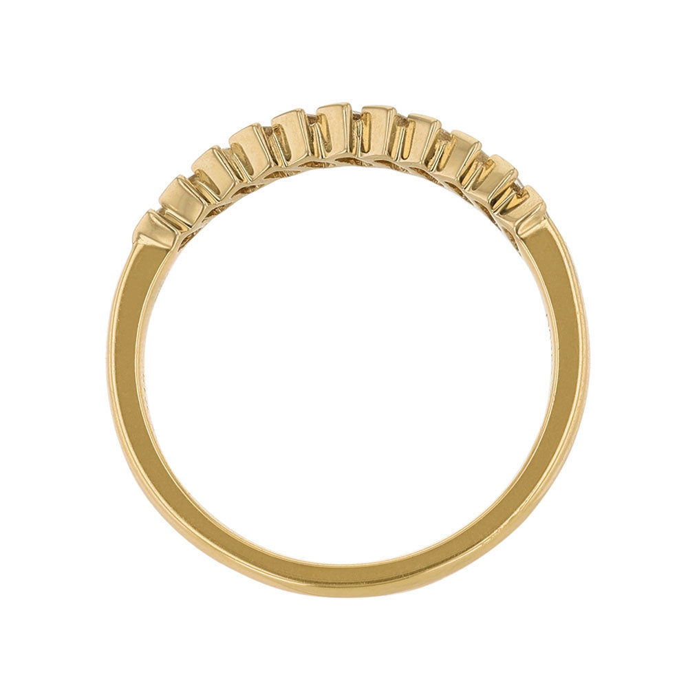 Angled Baguette Diamond Ring, 0.36ct.