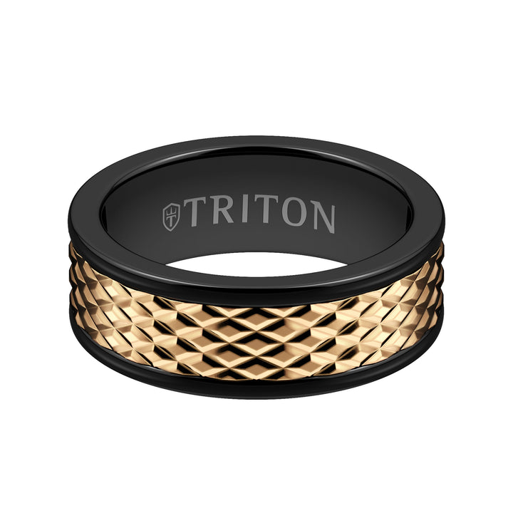 Satin Finish Round Edge Contemporary Wedding Band
