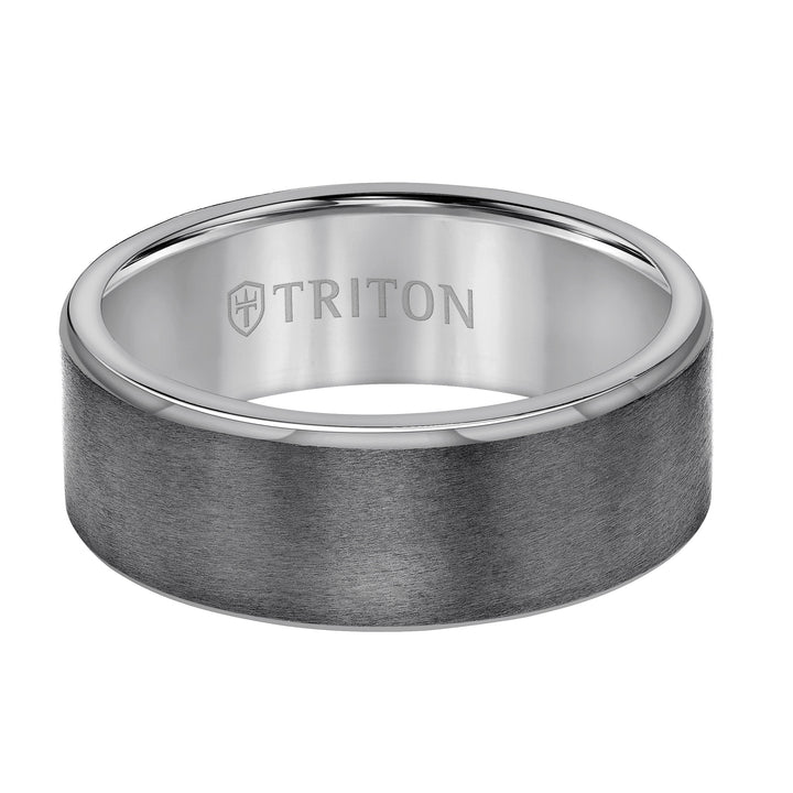 8MM Tantalum Ring - Satin Finish Dome