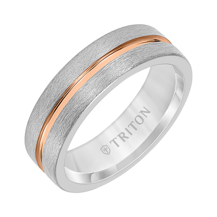 7MM Tungsten Carbide Ring with Sandblast Finish