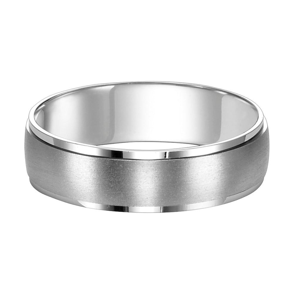 Carved Wedding Band