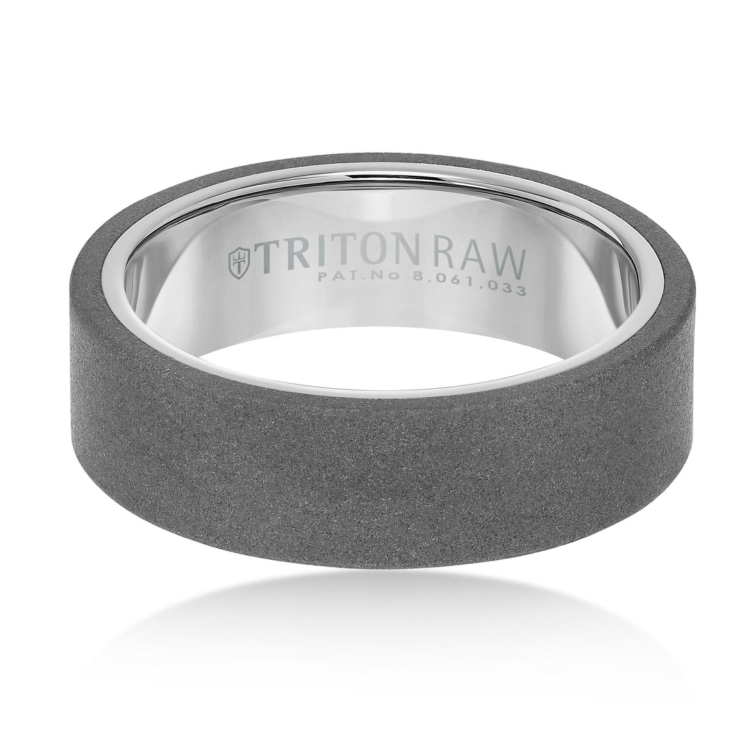 RAW SHINE - Flat profile with raw matte finish & high shine black nano-tech coating inside, 7MM