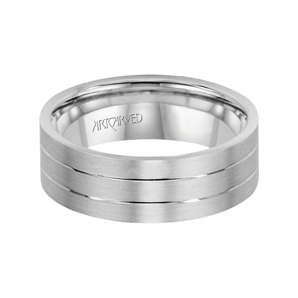 11-WV7357-G - ARTCARVED - Comfort Fit, engraved wedding band