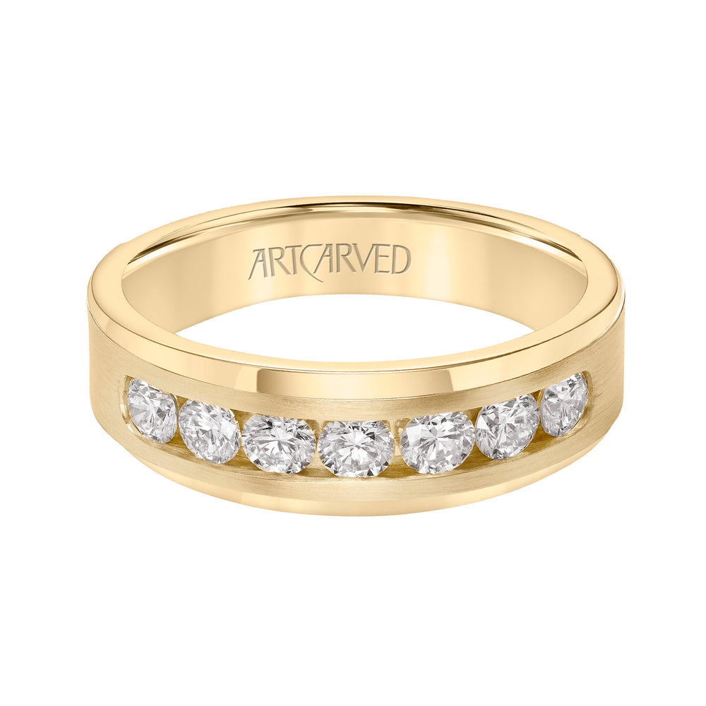 21-V8968Y75-G.00 - ARTCARVED - 1.0ct tw channel set diamond ring