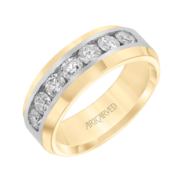 1.5ct tw channel set diamond ring