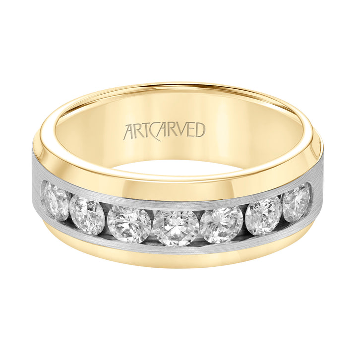 1.5ct tw channel set diamond ring