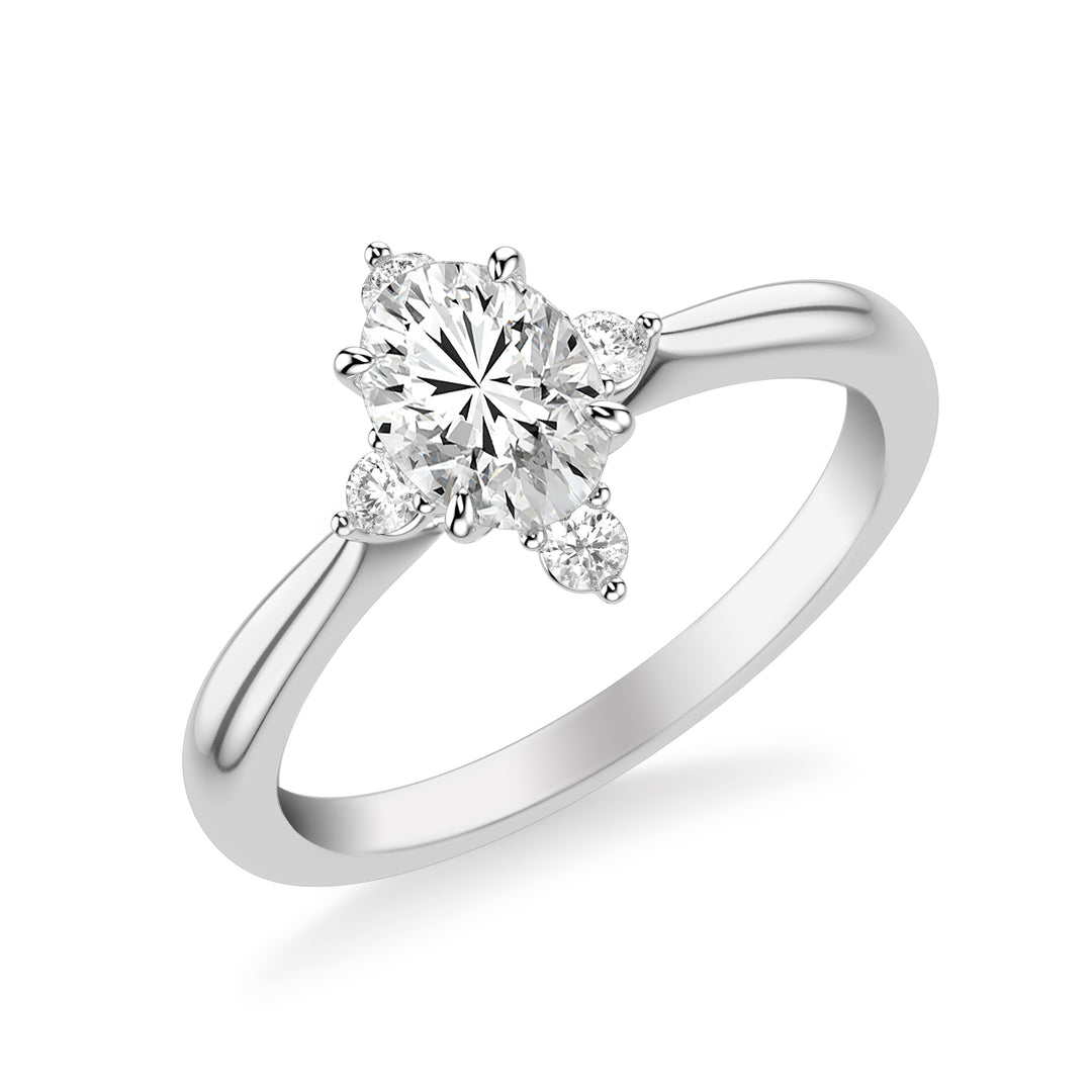 31-12105EVW-E.00 - Goldman - Contemporary Halo Engagement Ring