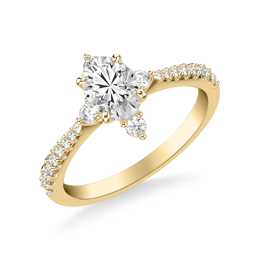 31-12106EVY-E.00 - Goldman - Contemporary Halo Engagement Ring