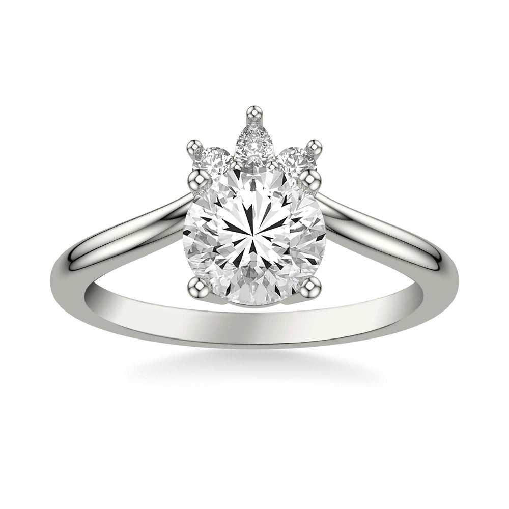 Contemporary Diamond Engagement Ring