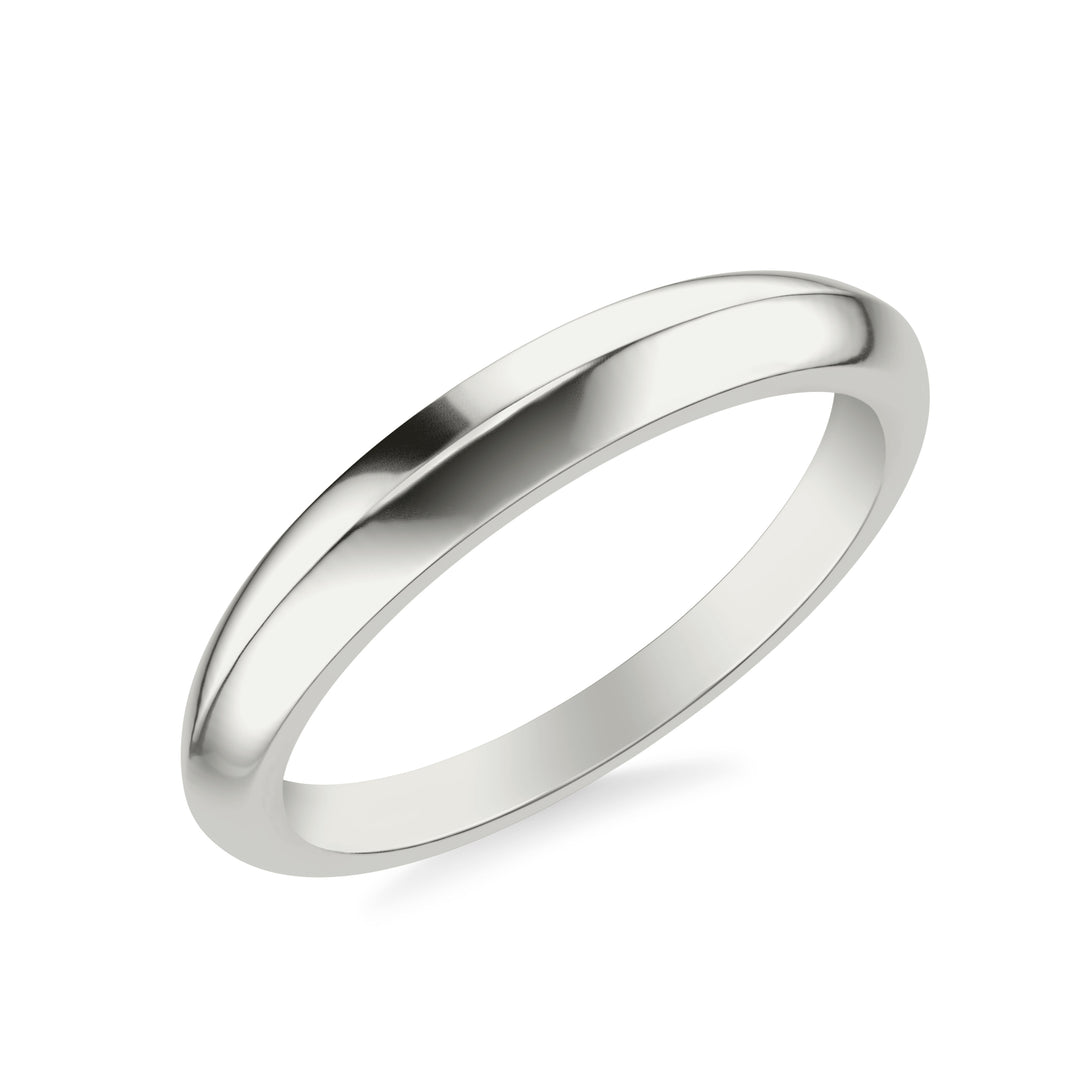 Contemporary Tapered Knife Edge Wedding Band