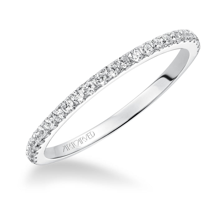 31-V543-L - ARTCARVED - Diamond Wedding Band to match 31-V543