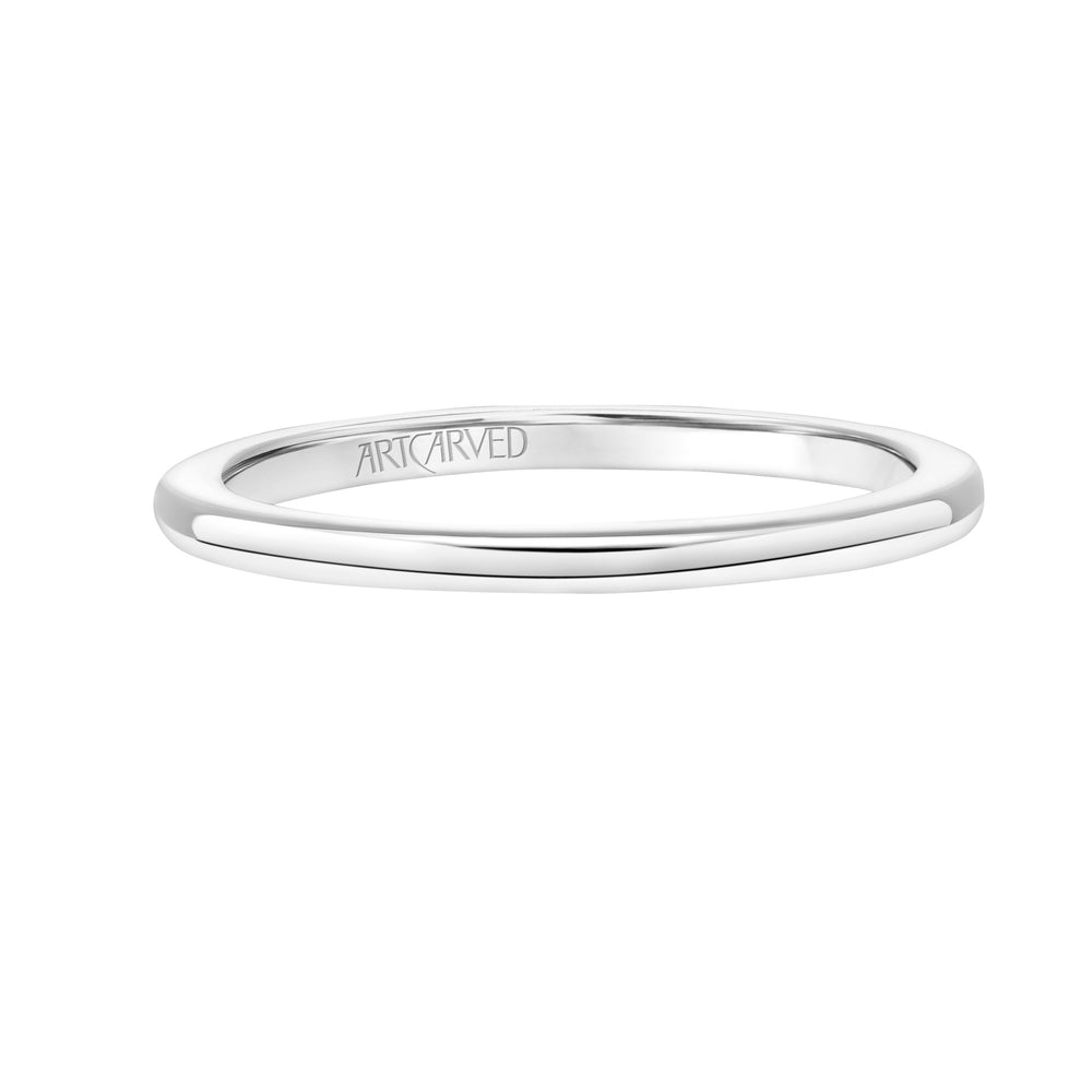 Classic Solitaire Wedding Band