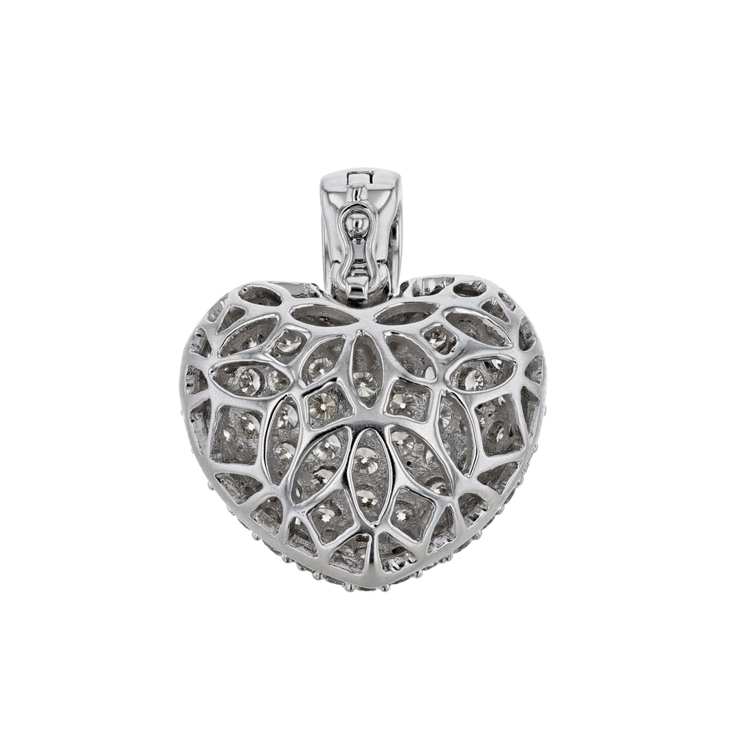 Diamond Heart Pendant, 1.80ct