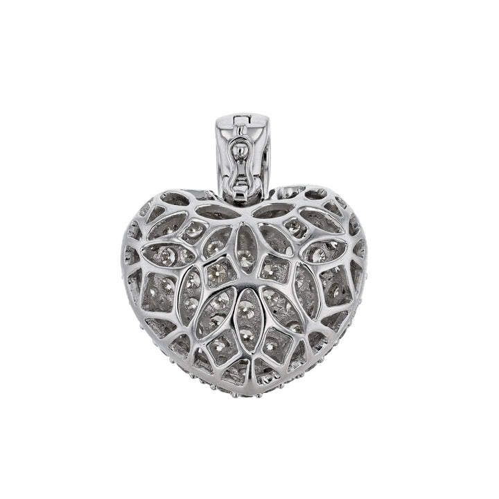 Diamond Heart Pendant, 1.80ct