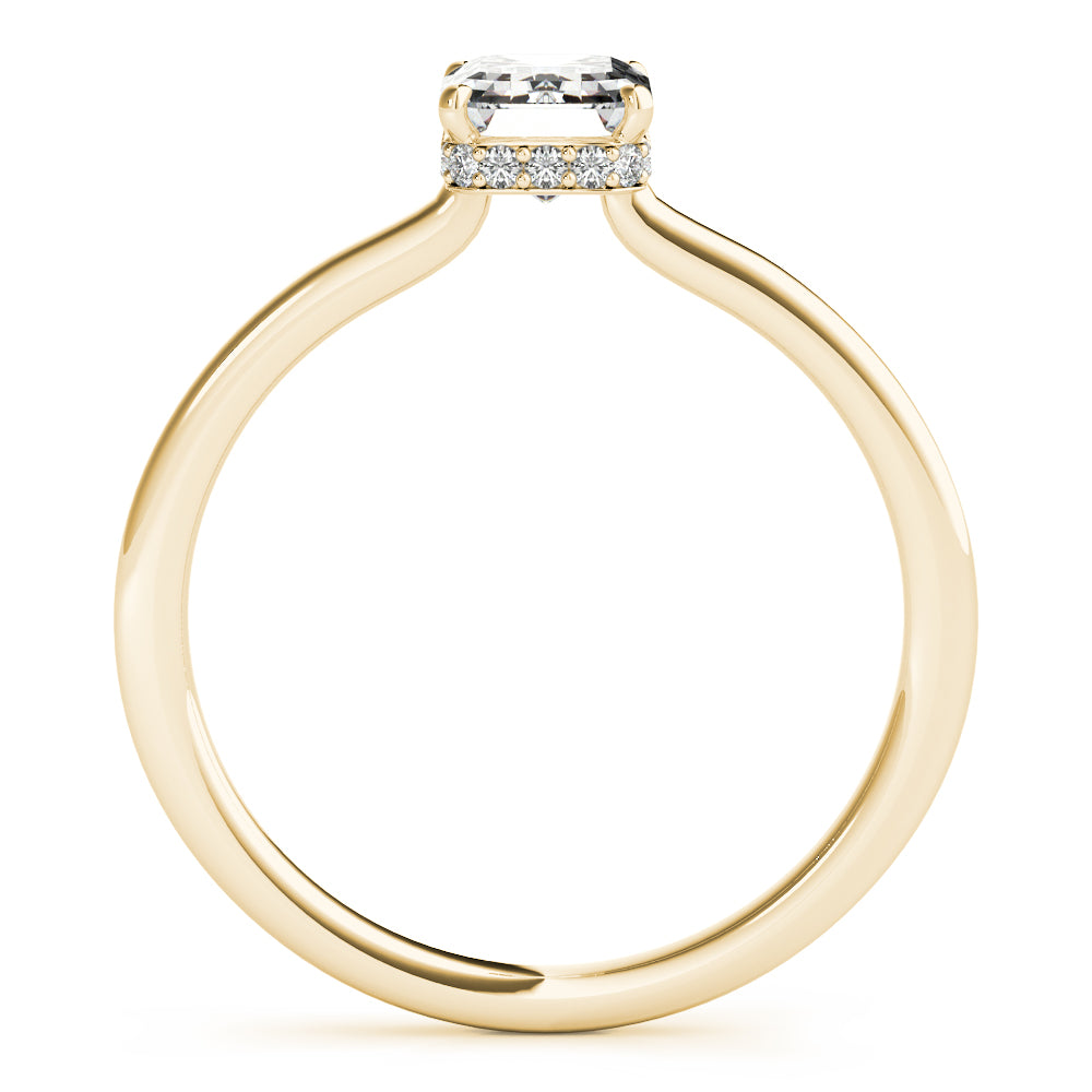 ENGAGEMENT RINGS EMERALD CUT