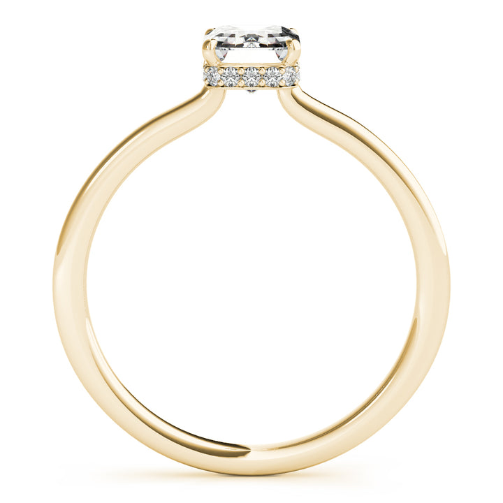 ENGAGEMENT RINGS EMERALD CUT